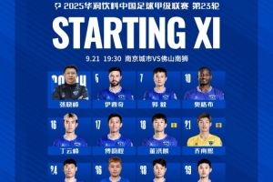 开云体育APP下载-南京城市VS佛山南狮首发名单出炉，让我们并肩战斗！